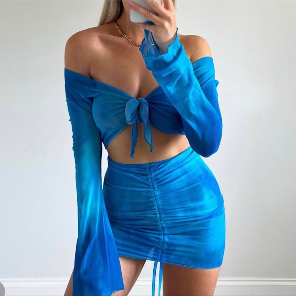 Two Piece Sheer Mesh